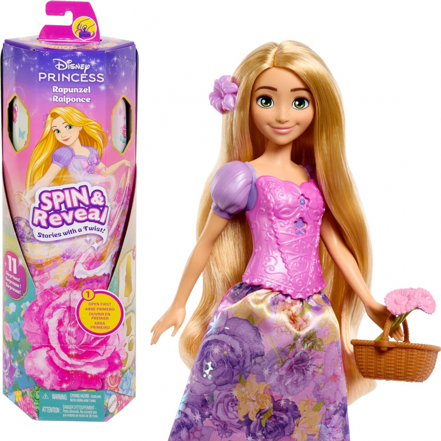 Disney Princess Spin and Reveal  Rapunzel doll