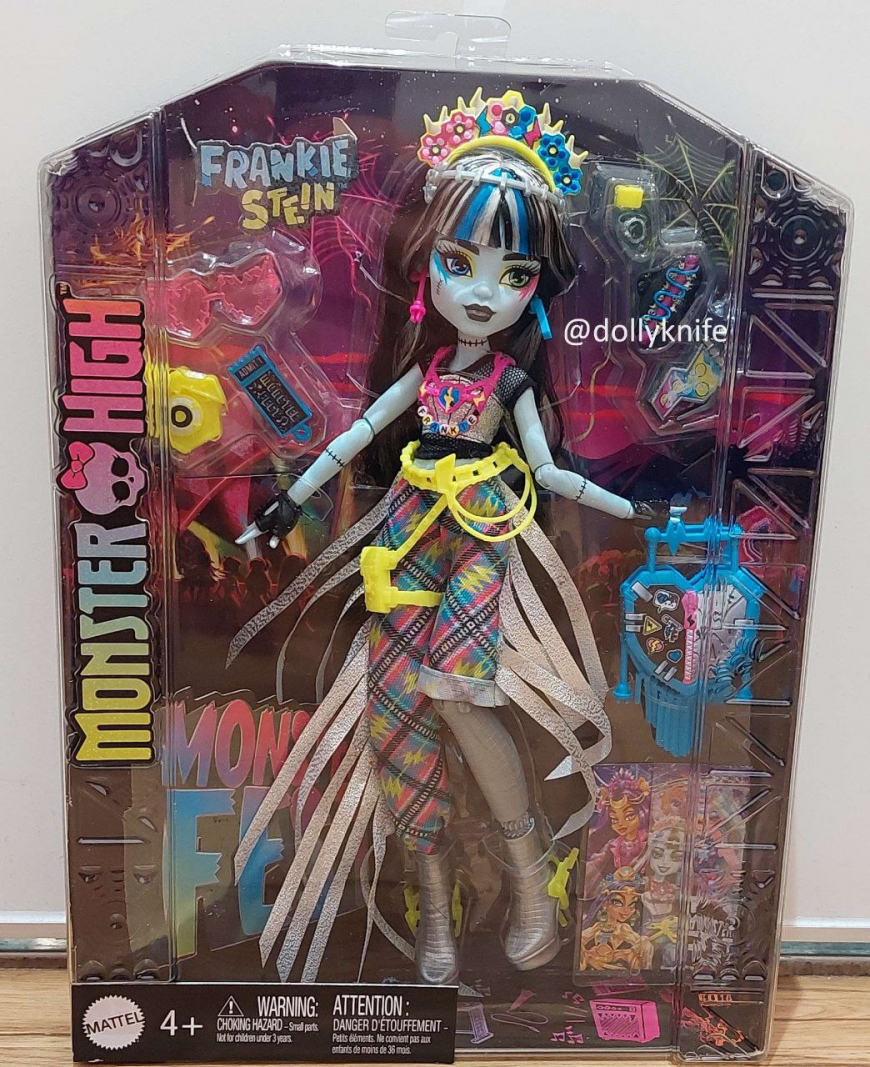 Monster High Monster Fest in real life photos doll Frankie Stein