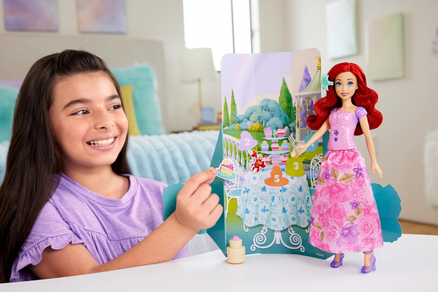 Disney Princess Spin and Reveal  Ariel doll from Mattel