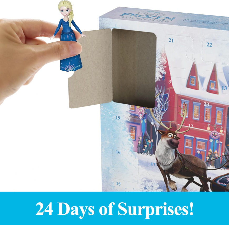 Olaf's Frozen Adventure Advent Calendar 2024 from Mattel