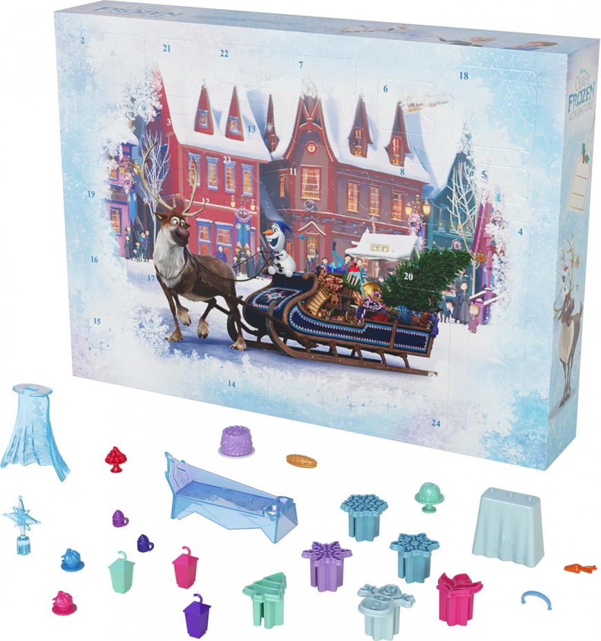 Olaf's Frozen Adventure Advent Calendar 2024 from Mattel