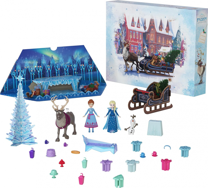 Olaf's Frozen Adventure Advent Calendar 2024 from Mattel