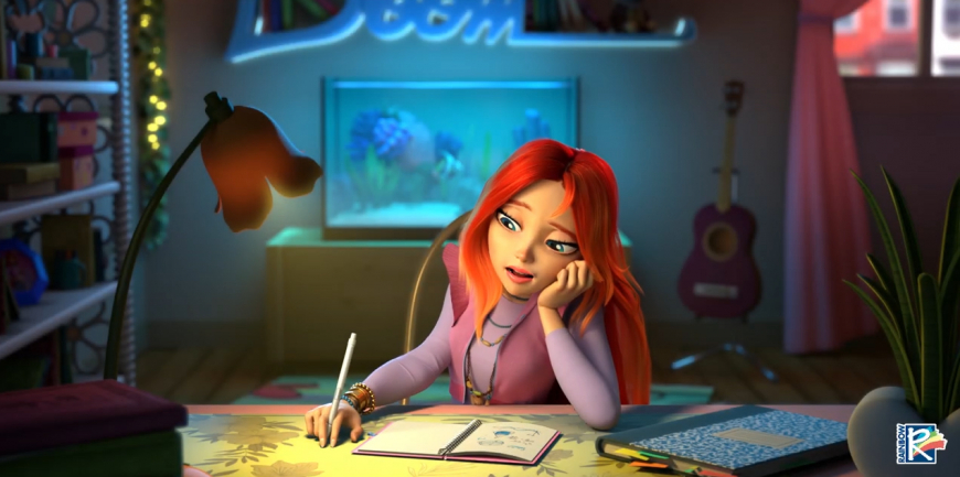 Pictures with Bloom from Winx Club 2025 reboot series