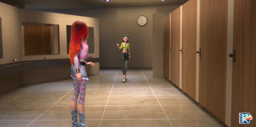 Pictures with Bloom from Winx Club 2025 reboot series