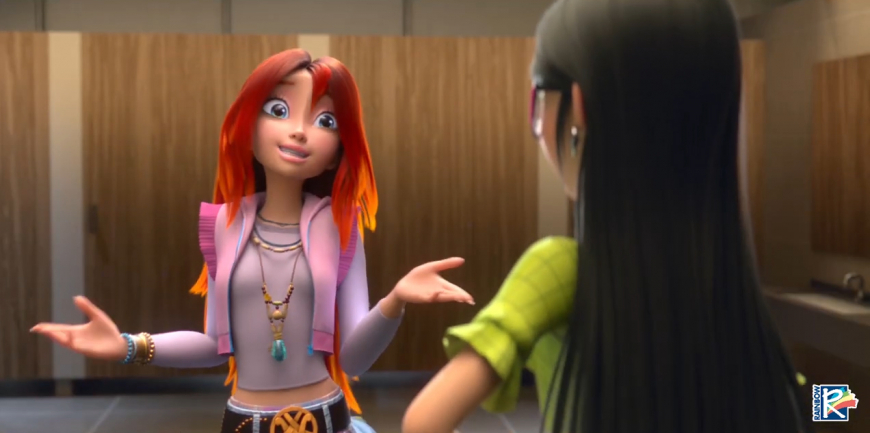 Pictures with Bloom from Winx Club 2025 reboot series