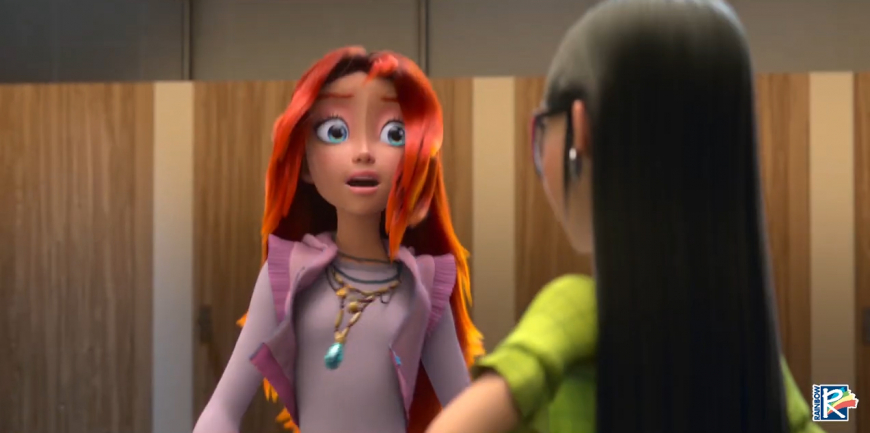 Pictures with Bloom from Winx Club 2025 reboot series
