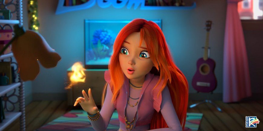 Pictures with Bloom from Winx Club 2025 reboot series