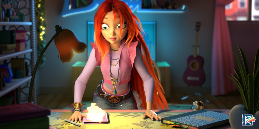 Pictures with Bloom from Winx Club 2025 reboot series