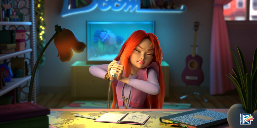 Pictures with Bloom from Winx Club 2025 reboot series
