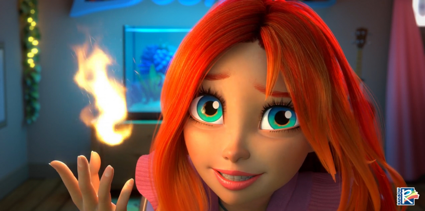 Pictures with Bloom from Winx Club 2025 reboot series