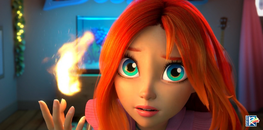 Pictures with Bloom from Winx Club 2025 reboot series
