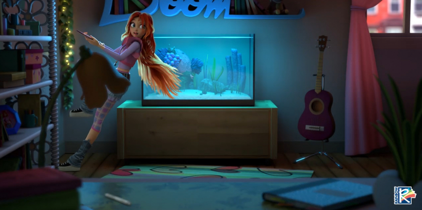 Pictures with Bloom from Winx Club 2025 reboot series