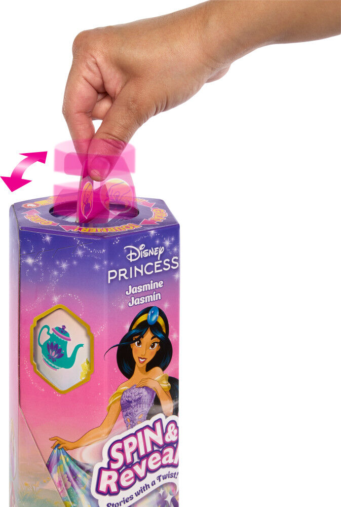 Disney Princess Spin and Reveal  Jasmine doll