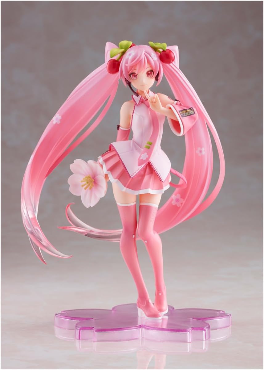 Taito Sakura Miku Figure (Newly Drawn 2021 Ver Prize)