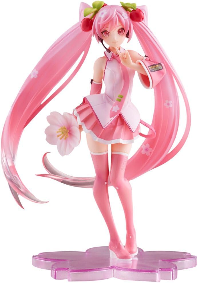 Taito Sakura Miku Figure (Newly Drawn 2021 Ver Prize)