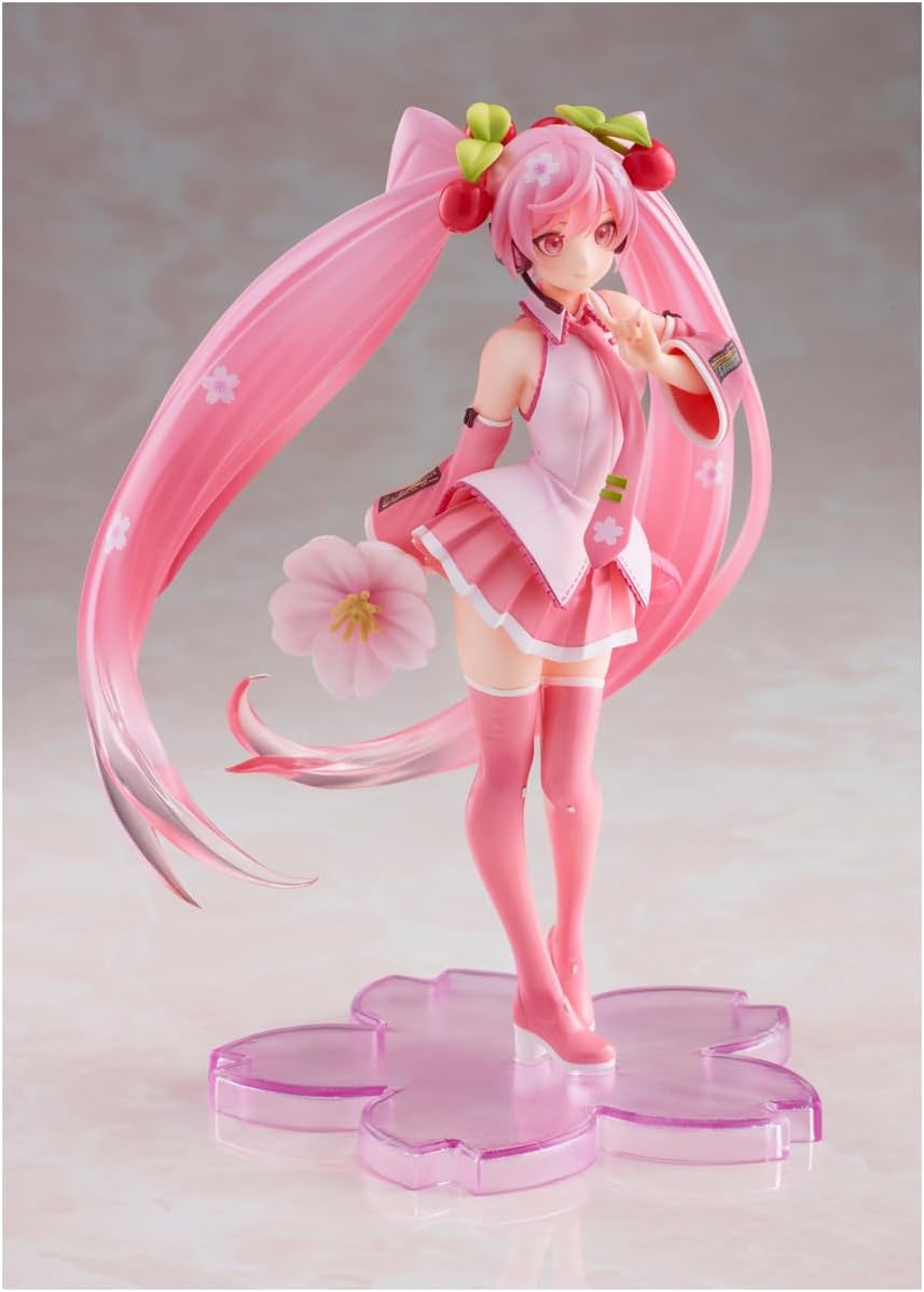 Taito Sakura Miku Figure (Newly Drawn 2021 Ver Prize)