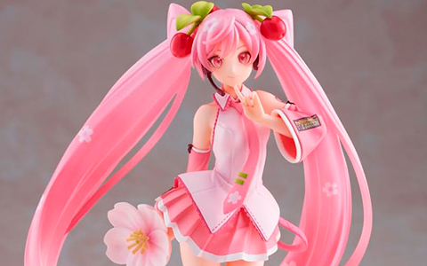 Taito Sakura Miku Figure (Newly Drawn 2021 Ver Prize)