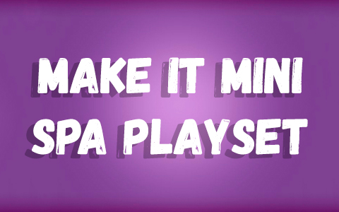 MGA's Miniverse Make it Mini Spa playset