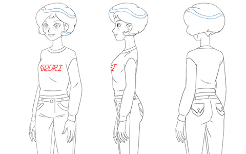 Totally Spies Season 7 coloring pages