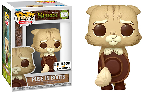 Funko Pop! Movies: DreamWorks 30th Anniversary - Shrek, Puss in Boots Brown figure