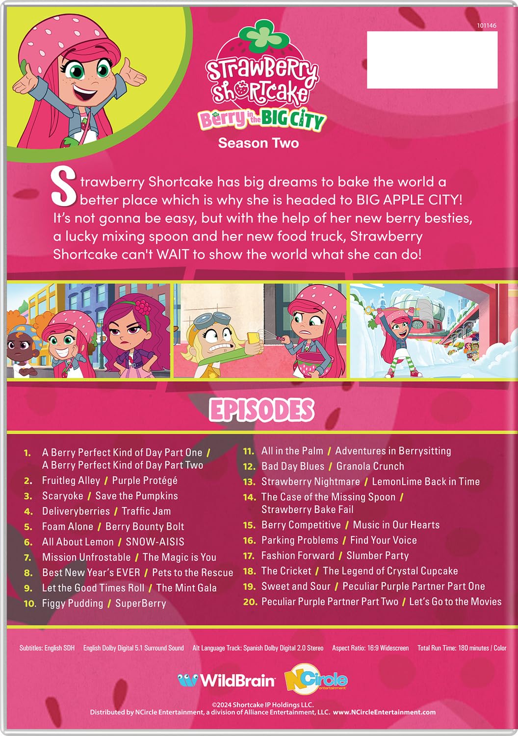 Strawberry Shortcake: Berry in the Big City Season 2 DVD - YouLoveIt.com