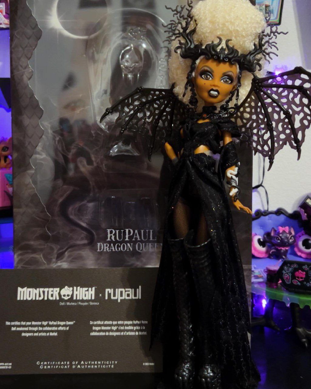 Monster High RuPaul Dragon Queen doll