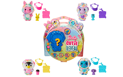 Barbie Cutie Reveal Color Dreams Series Pet and Accessories toys