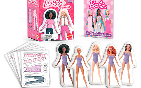 Barbie Magnet Set: Mix-and-Match Outfits