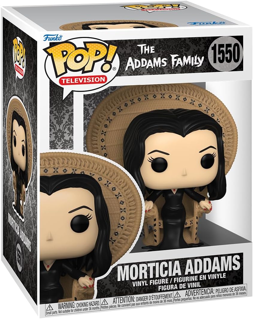 Funko Pop! Premium: The Addams Family - Morticia Addams in Chair