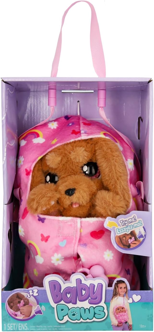 IMC Toys Baby Paws - Cocker Spaniel Puppy with Carrier