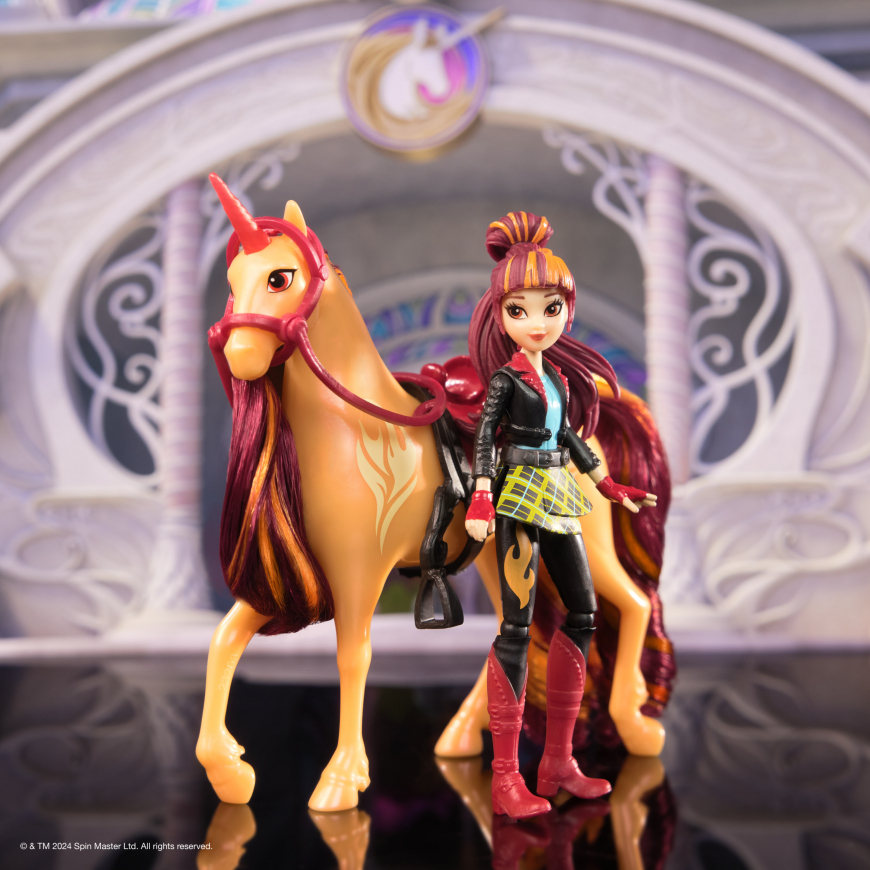 Unicorn Academy small doll set Valentina and Cinder mini dolls