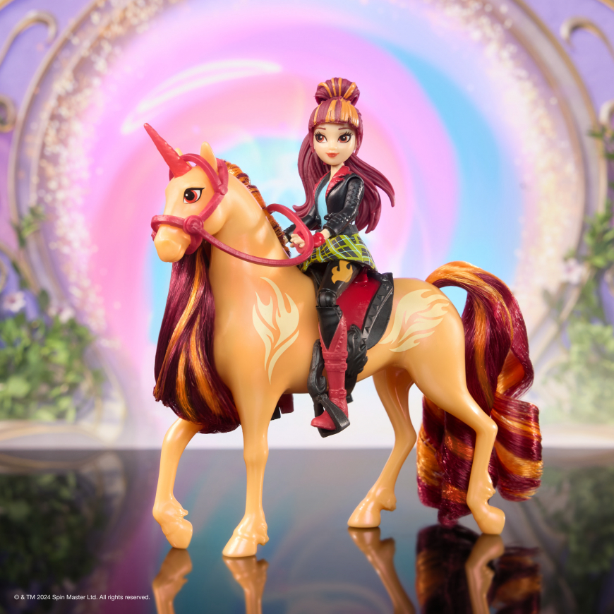 Unicorn Academy small doll set Valentina and Cinder mini dolls