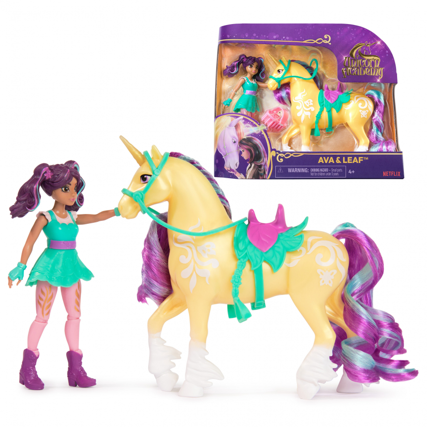 Unicorn Academy  Ava and Leaf mini dolls