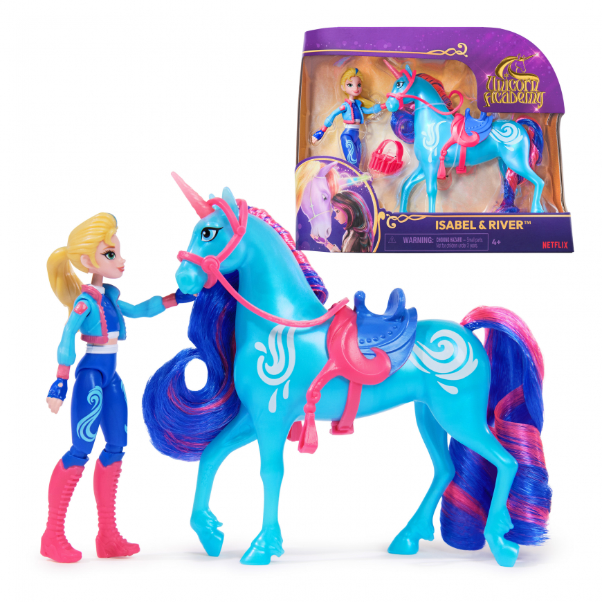 Unicorn Academy Isabel and River mini dolls