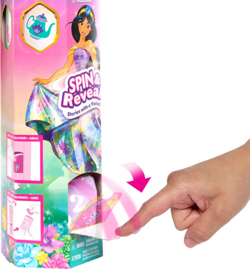 Disney Princess Spin and Reveal  Jasmine doll