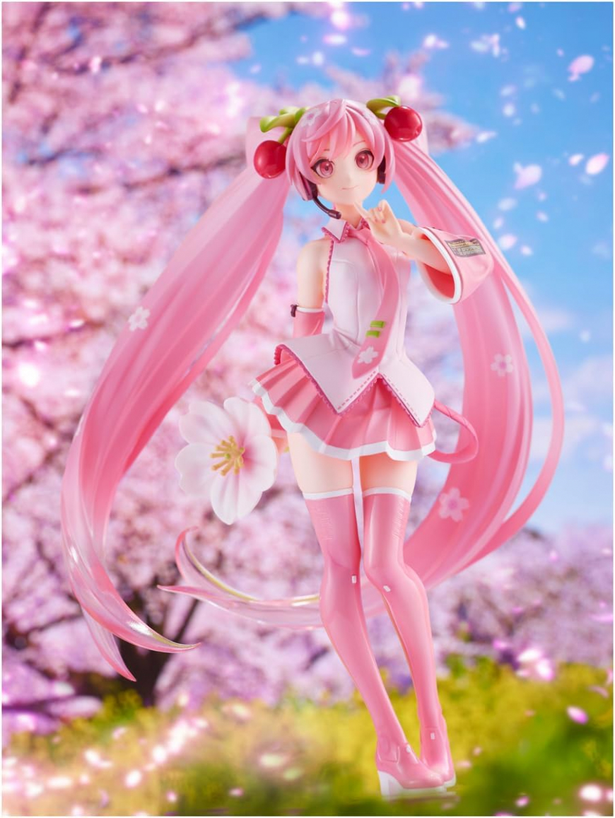 Taito Sakura Miku Figure (Newly Drawn 2021 Ver Prize)