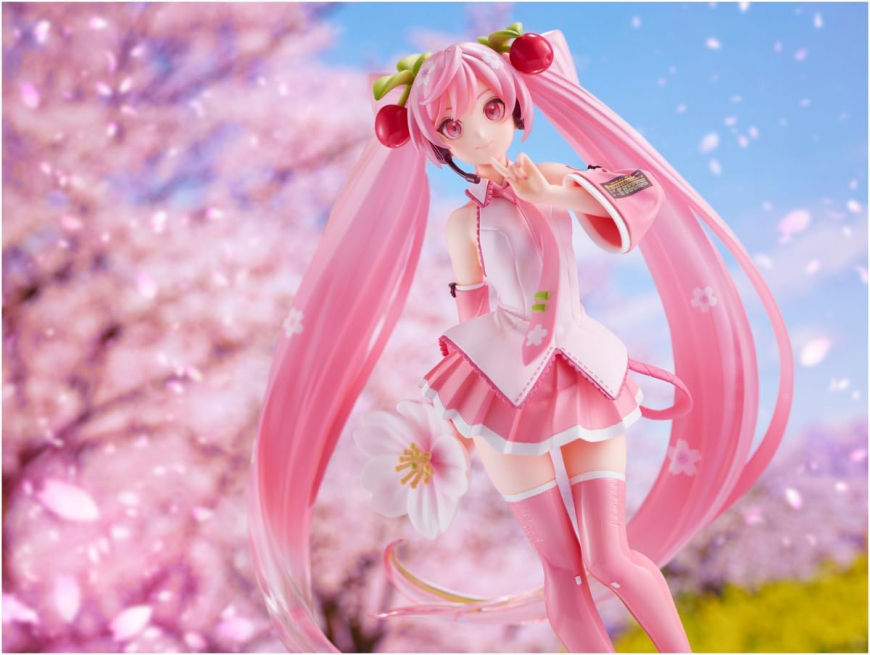 Taito Sakura Miku Figure (Newly Drawn 2021 Ver Prize)