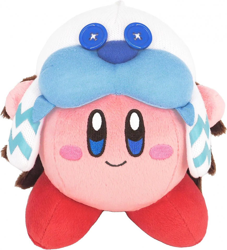 1980 Kirby's Adventure Kirby Frosty Ice Plush