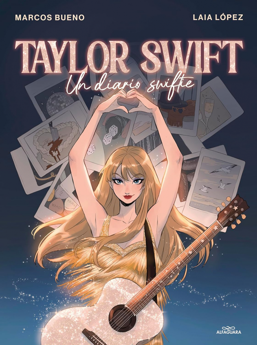 Taylor Swift: A Swiftie Diary (Spanish Edition) book illustrations from Laia Lopez