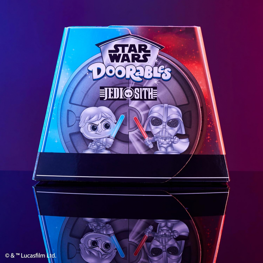 Star Wars Doorables Jedi vs. Sith 2-Pack Luke Skywalker and Darth Vader