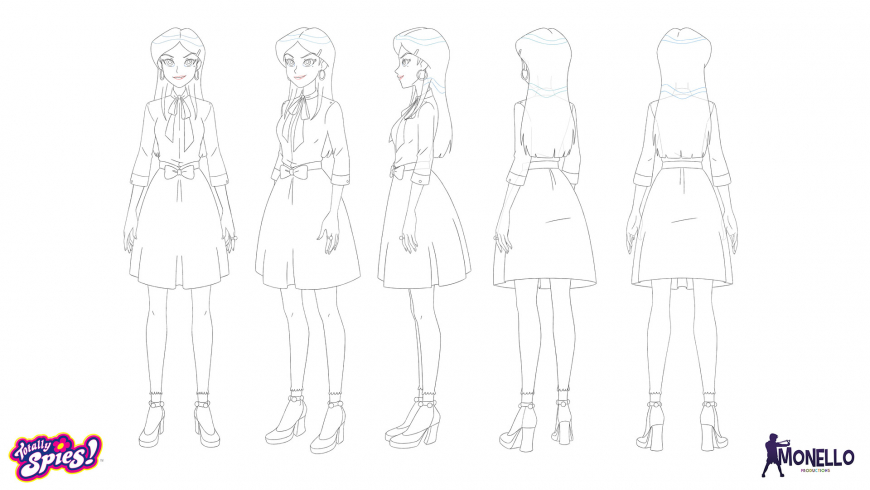 Totally Spies Season 7 coloring pages