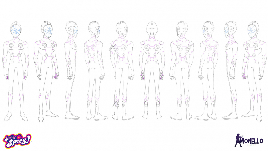 Totally Spies Season 7 coloring pages