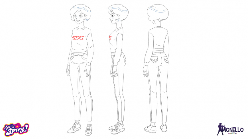 Totally Spies Season 7 coloring pages