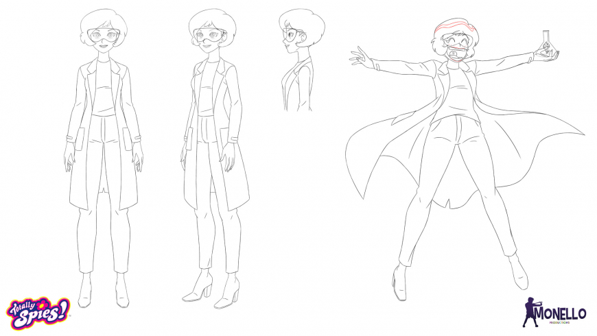 Totally Spies Season 7 coloring pages