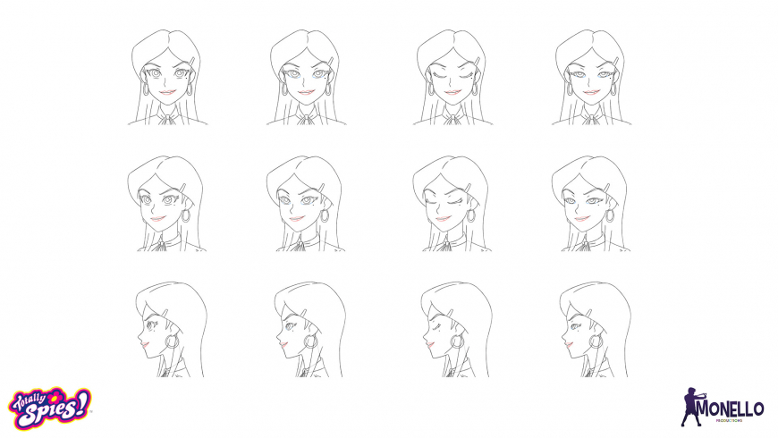 Totally Spies Season 7 coloring pages