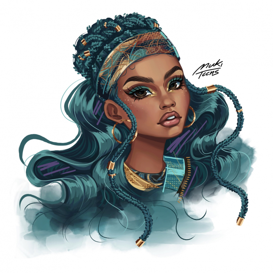 Disney Descendants The Rise of Red fan art pictures