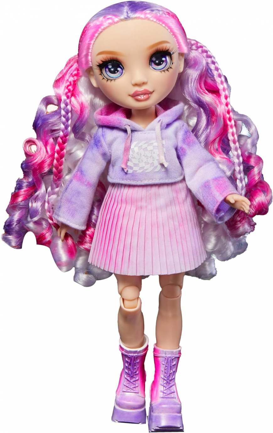Rainbow High WaterColor and Create doll purple eyes