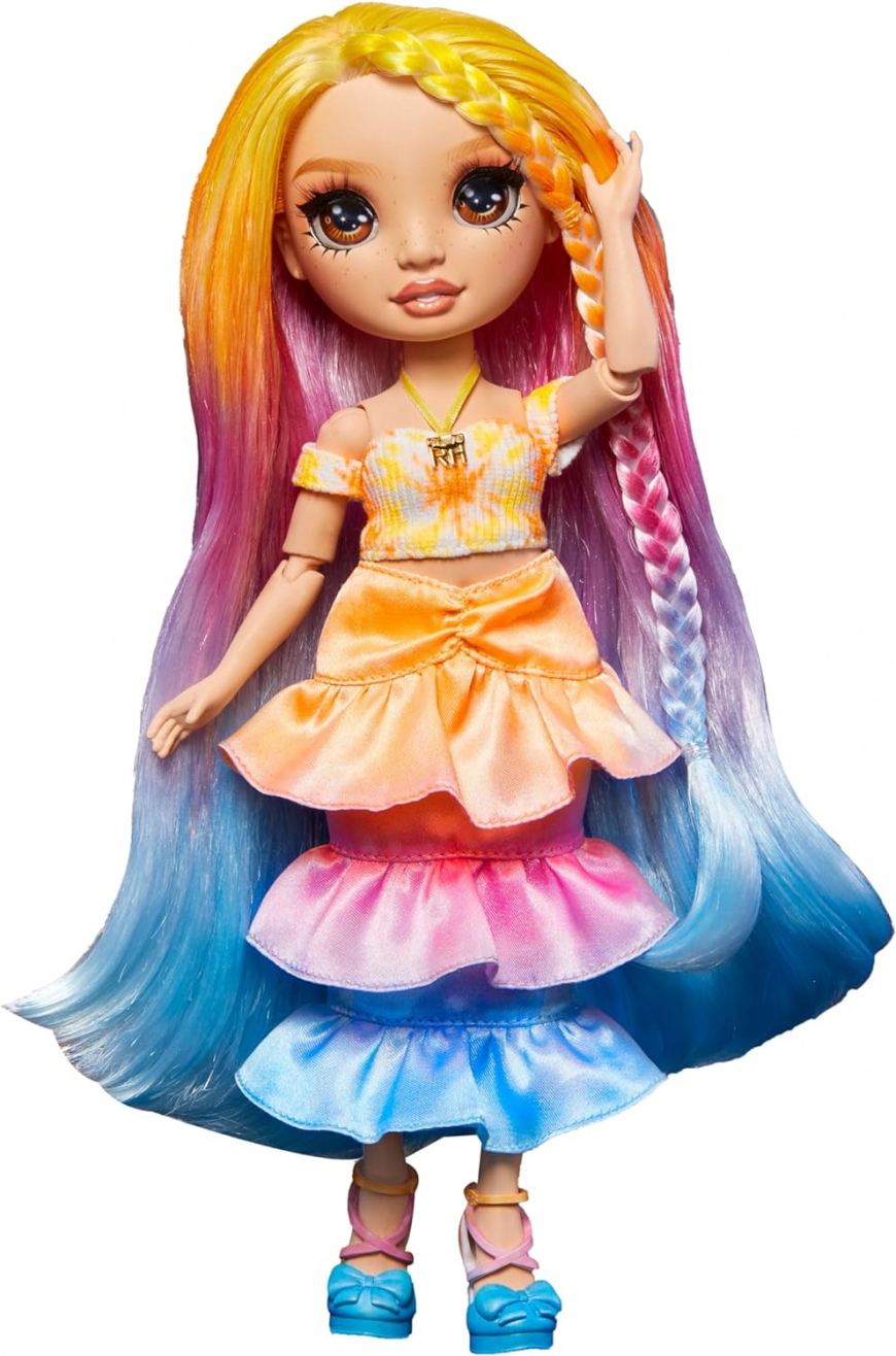 Rainbow High WaterColor and Create doll brown eyes