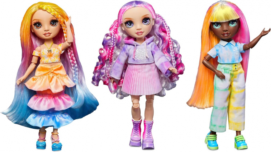 Rainbow High Watercolor and Create Tie Dye dolls 2024