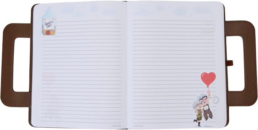 Loungefly Pixar Up 15th Anniversary Adventure Book Lunchbox Notebook